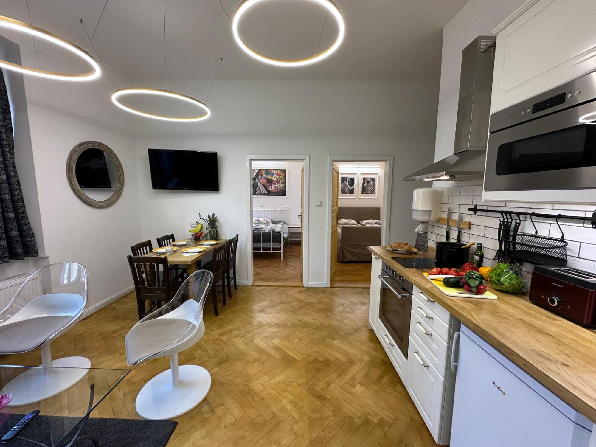 Karlin Oasis 2-Bedroom Apartment Prága Kültér fotó
